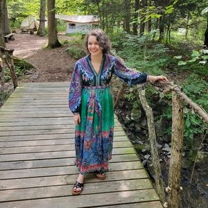 Anthropologie Bhanuni by Jyoti Patterned Maxi in 0P